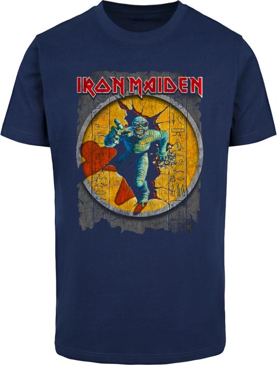 Produktbild Merchcode Powerslave - Mummy Circle Ripped Paper T-Shirt - 190105 (M)