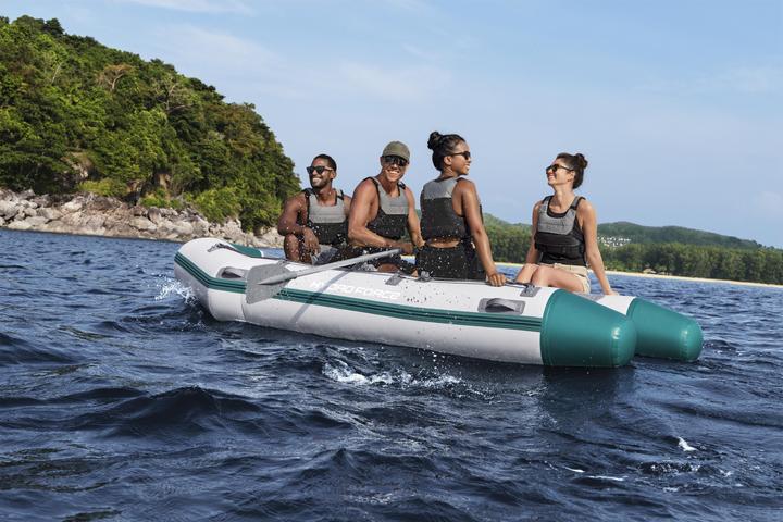 Actual product image Bestway Hydro Force Mirovia Elite 5-Person Inflatable Sport Boat Set 3.30 m (330 cm, 5 Persons)