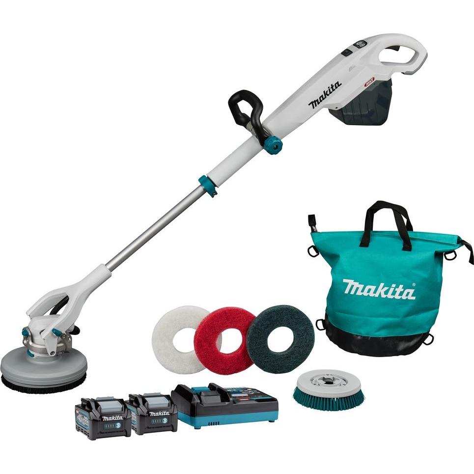 Makita, Rettificatrice + lucidatrice, Levigatrice Lucidatrice Senza Filo XGT 40V Max (Levigatrici rotorbitali)