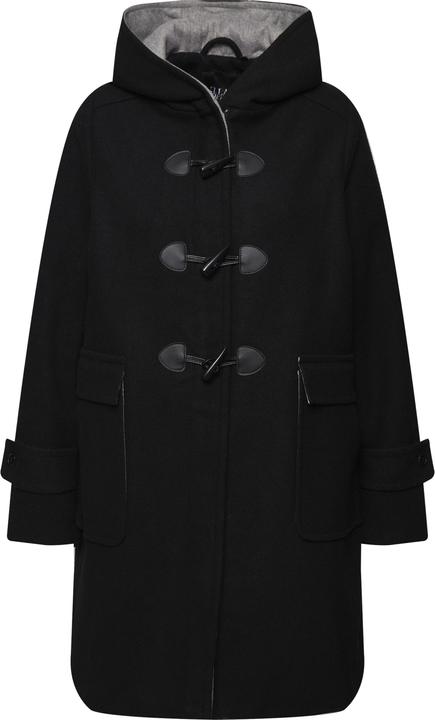 Actual product image Ulla Popken Toggle Button Wool Blend Duffle Coat (50, 52)