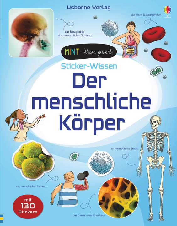 Actual product image MINT - Knowledge wins. Sticker Knowledge: The human body