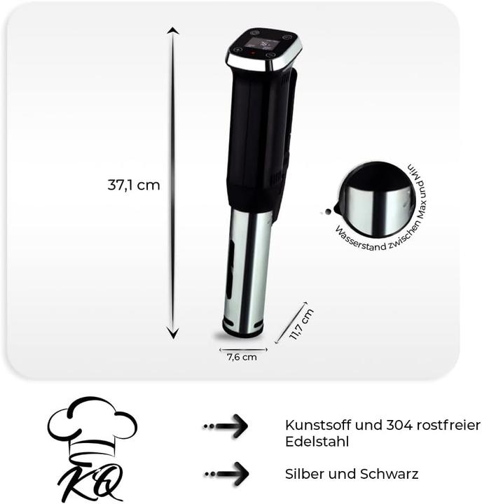 Produktbild KitchenQuality Sous Vide Garer