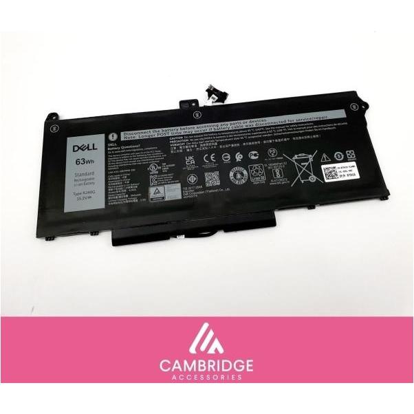 Dell BTRY,PRI,63WHR,4C,LITH,SWD (4 Zellen, 4400 mAh), Notebook Akku