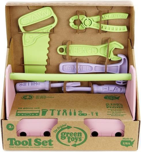 Actual product image Green Toys Tool Set pink