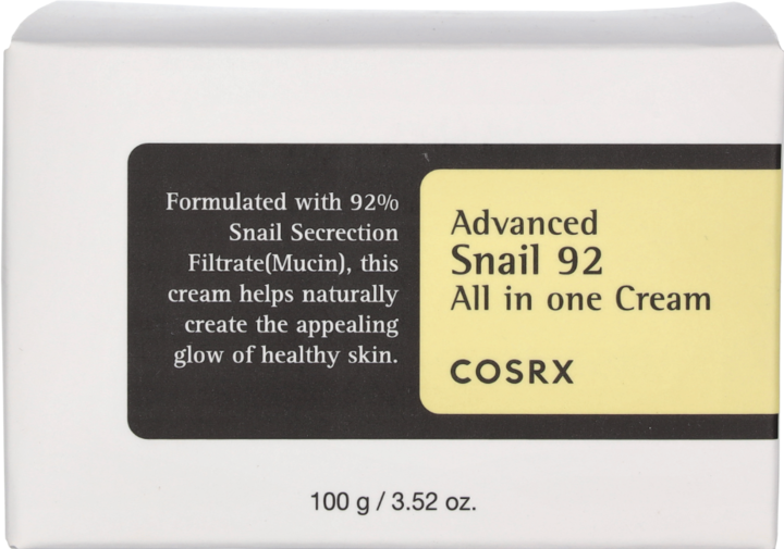 Actual product image Cosrx Advanced Snail 92 All In One Cream (100 ml, 24h cream)