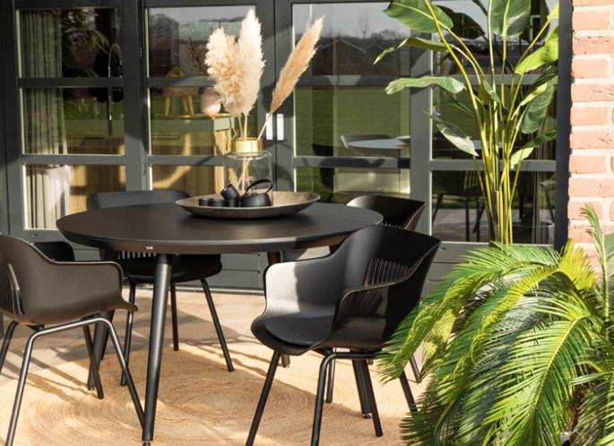 Produktbild Hartman Stuhl Jill, Schwarz, 2-er Set