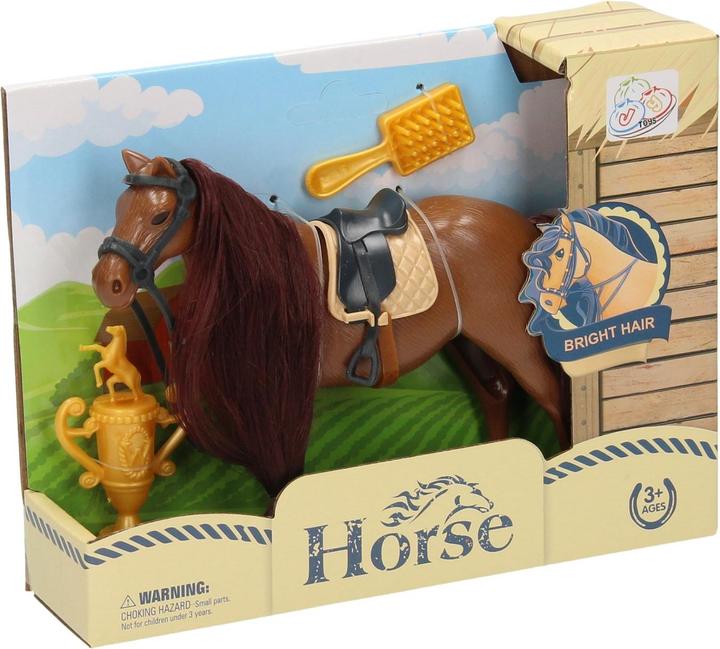 Productafbeelding Johntoy Paard met kam en beker