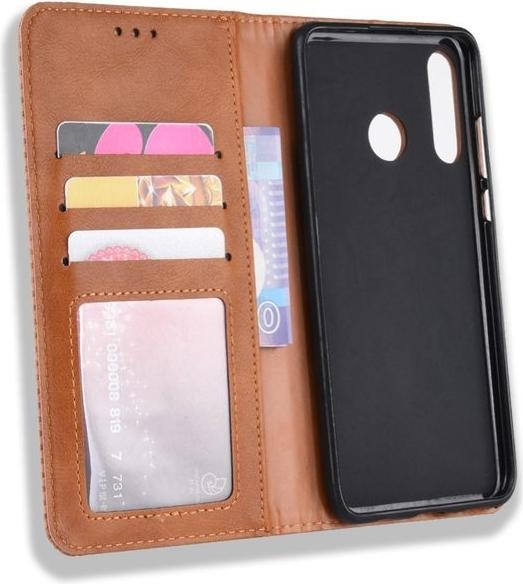 Immagine prodotto MU Style Custodia a libro in pelle stile vintage (Onore 20 Lite)