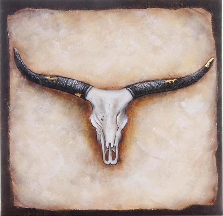 Produktbild MCW Wandbild Stier (100 x 100 x 3.5 cm)