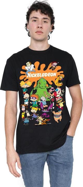Immagine prodotto Nickelodeon Maglietta Gruppo Splat Uomo (4XL)