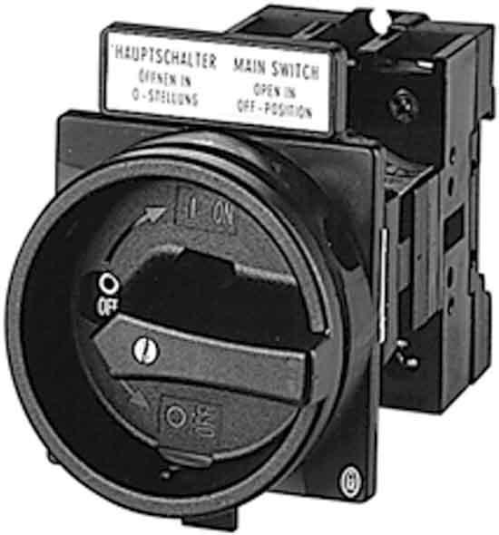 Produktbild Eaton Hauptschalter T0-1-102/V/SVB-SW Zwischenbau