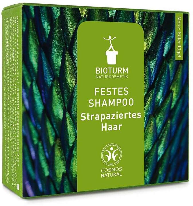 Actual product image Bioturm Solid Shampoo Strapaz. Hair (Solid shampoo, 100 g)