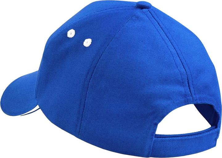 Actual product image Beechfield 5 Panel Sandwich Peak Baseball Cap (One size)