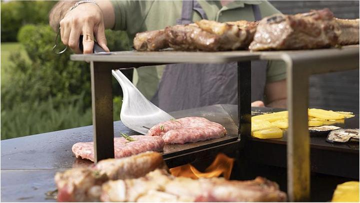 Immagine prodotto Oveneat Feuerschale BBQ Tower anthrazit (81 cm)