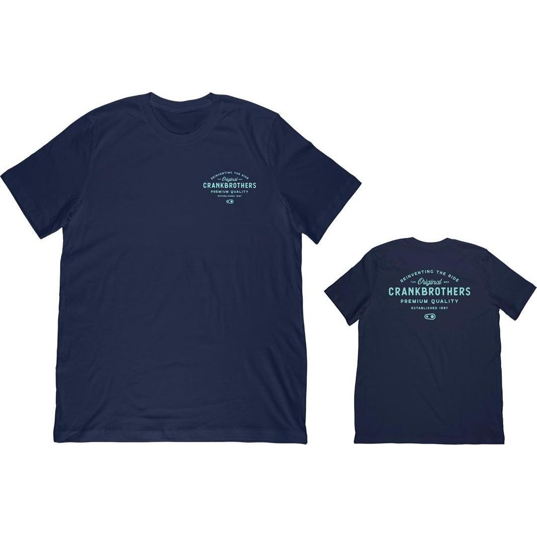 Crankbrothers, Herren, Shirt, Old School T-Shirt Men, navy, L, Blau, (L)