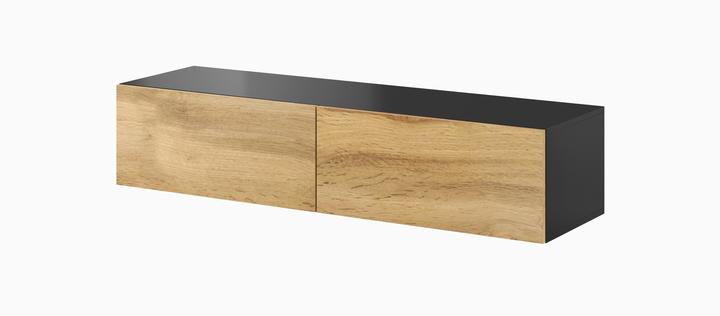 Image du produit Cama RTV VIGO140 C/DW Support TV & Entertainment Center 2 étagères (140 x 30 x 40 cm)