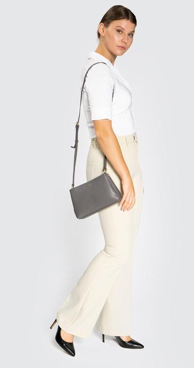 Actual product image Lazarotti Bologna Leather shoulder bag leather 23 cm