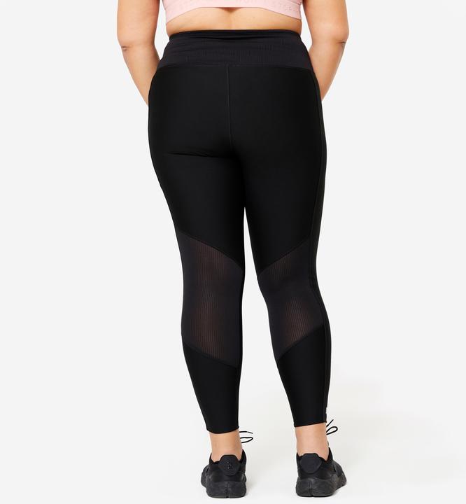 Produktbild Domyos Leggings Damen mit Smartphonetasche lang (W45/L31)