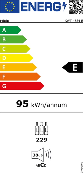 Energie-Label Miele KWT 4584 E