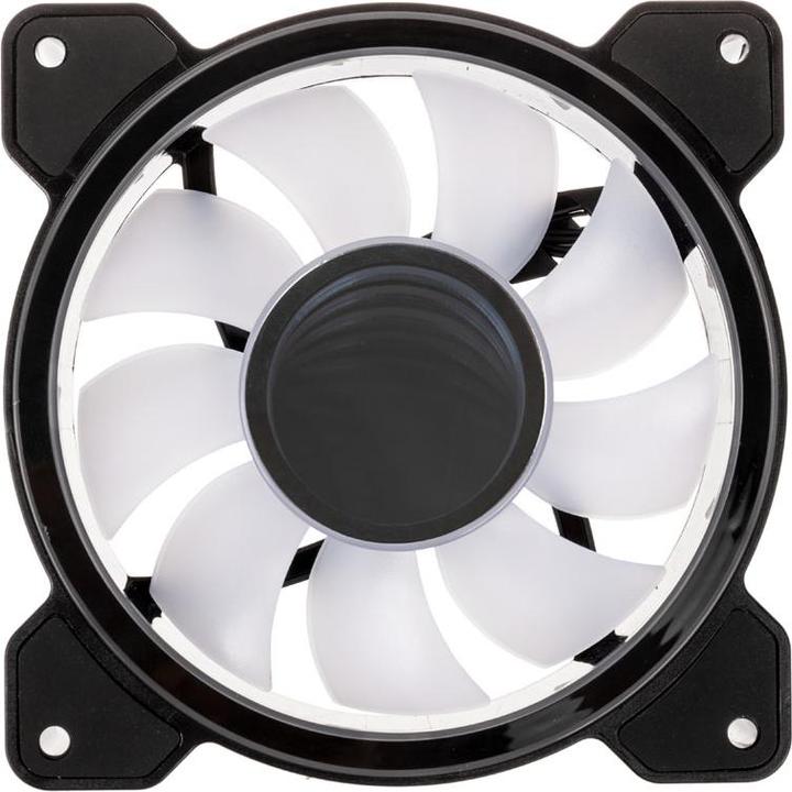 Actual product image AeroCool Mirage 12 ARGB Pro Computer Case Cooling Kit 12 cm Black (120 mm, 3x)