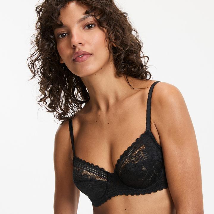Produktbild La Redoute Collections Full-Cup-BH aus Recycling-Spitze (80 E)