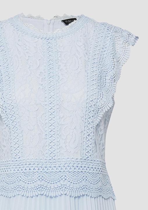 Produktbild s.Oliver Ärmelloses Midikleid aus Spitze mit Plissee (38)