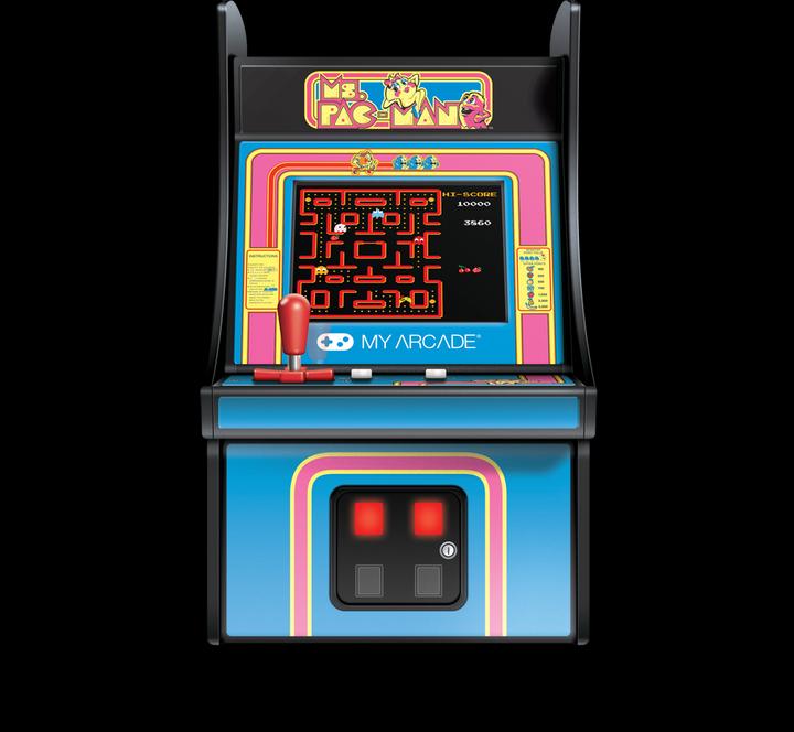 Produktbild MyArcade My Arcade MS. Pac-Man Collectible Micro Player Retro Arcade Machine - 6 Inch