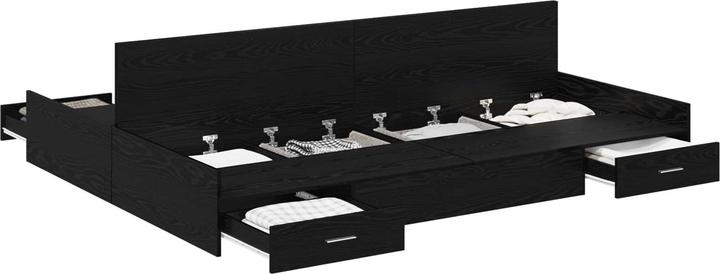 Actual product image vidaXL Moderner Bettrahmen (140 x 200 cm)