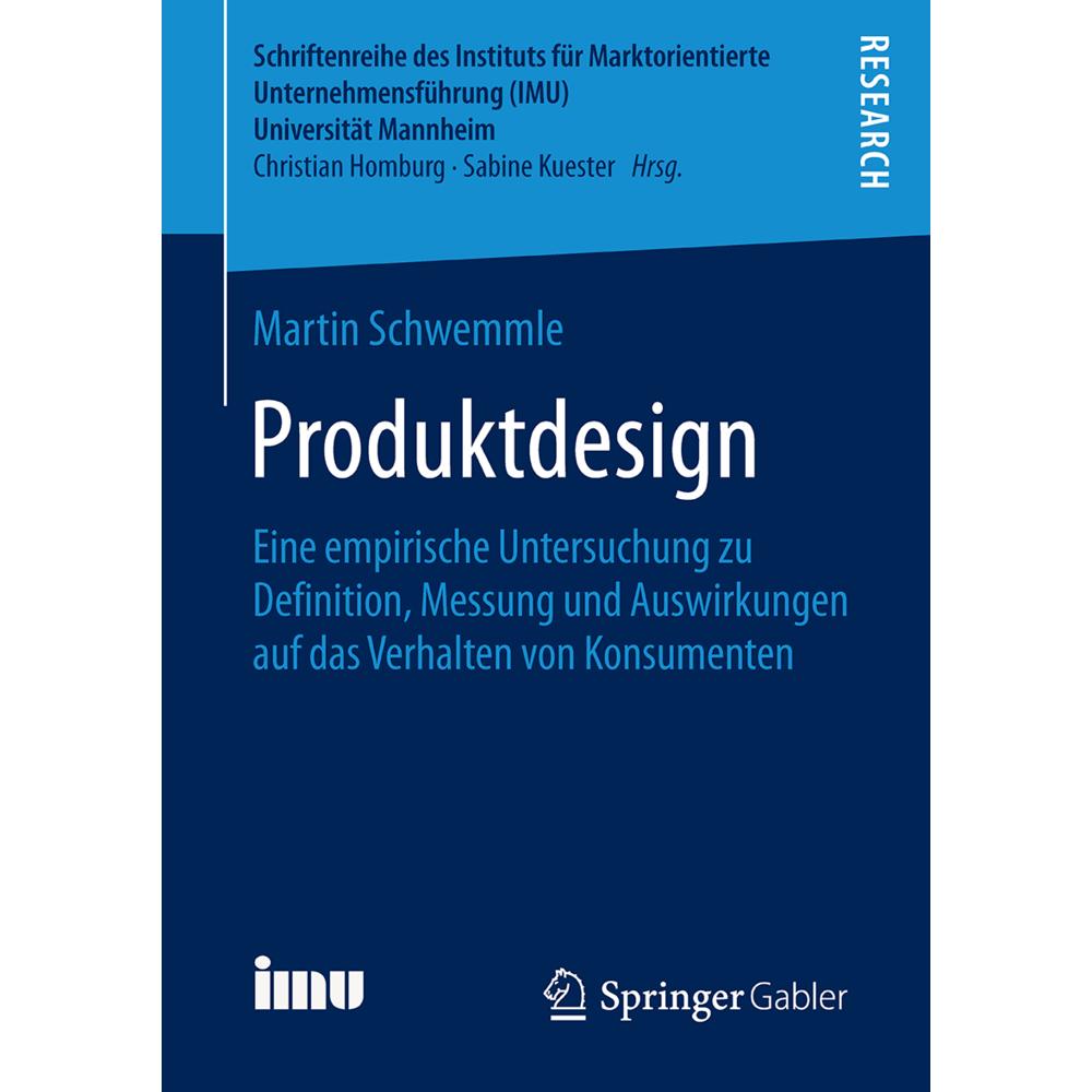 Produktdesign, Fachbücher von Martin Schwemmle