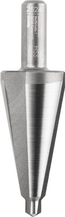 Produktbild wolfcraft 1 Lochfräser HSS, Schaft 8mm, ø5-20mm