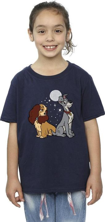 Produktbild Disney Lady And The Tramp Moon TShirt Mädchen (140, 146)