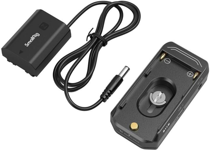 Actual product image SmallRig Battery adapter mounting plate kit (Camera battery power adapter)