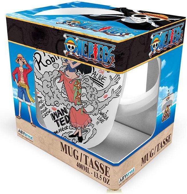 Actual product image ABYstyle One Piece Tazza 400ml: Nico Robin (400 ml, 1 x)