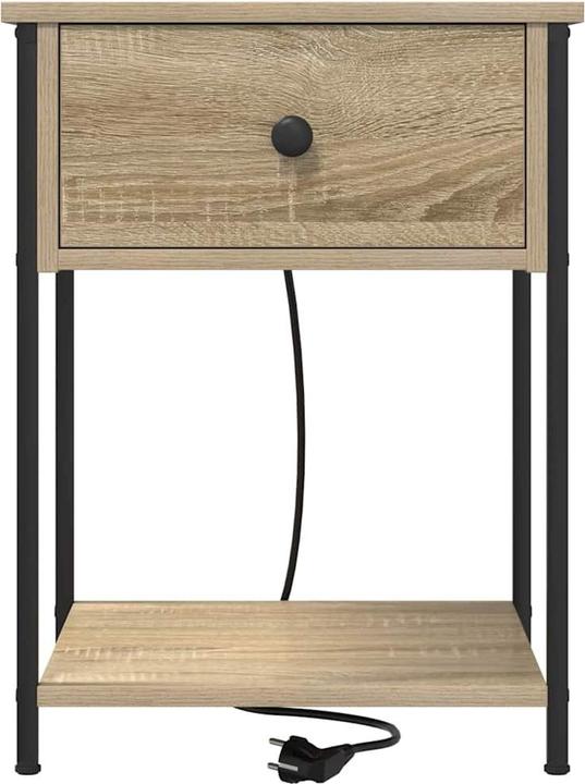 Actual product image vidaXL Bedside table (41 x 41 x 56 cm)