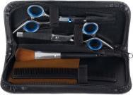 Actual product image Soulima Hairdressing scissors 2 pieces + accessories (15.24 cm)