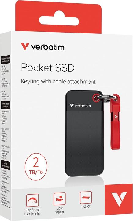 Produktbild Verbatim Pocket SSD (2 TB)