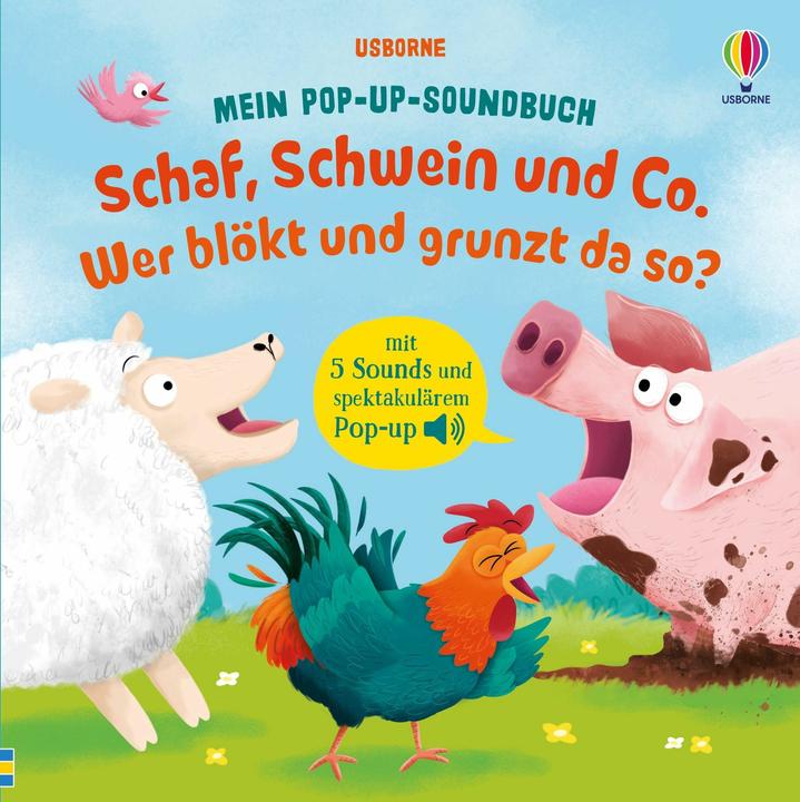 Mein Pop-up-Soundbuch: Schaf, Schwein und Co. – Wer blökt un (German)