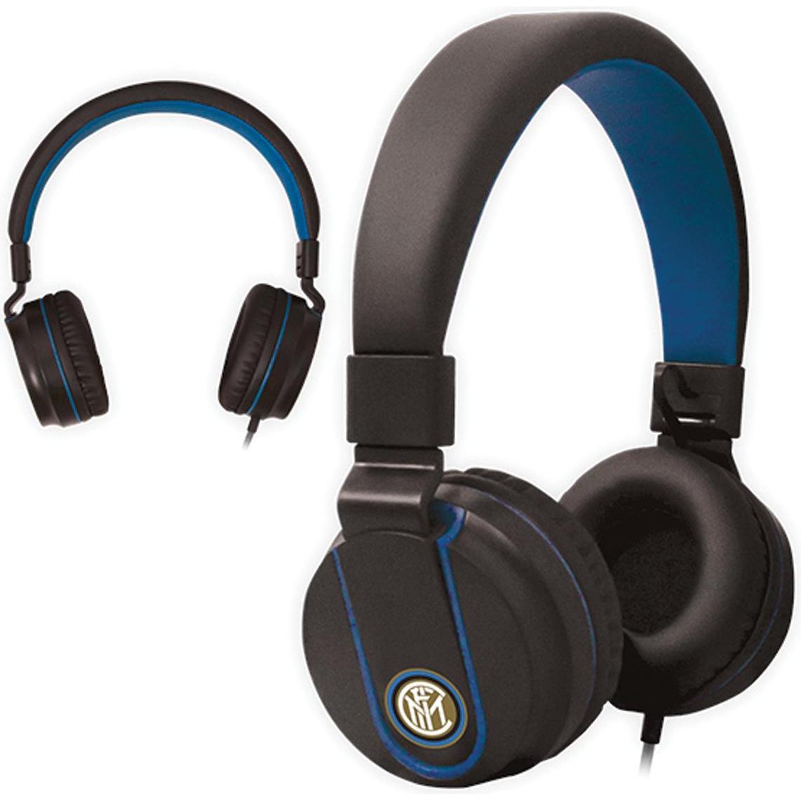 Techmade TM-IP952-INTER Kabelgebundene Kopfhörer und Headset Kabelgebundene Hörmuschel Musik und Anrufe (Kabelgebunden), Kopfhörer, Blau, Schwarz