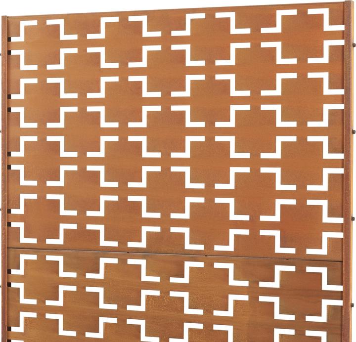 Produktbild Casa.Pro Trennwand Basciano Cortenstahl 180x90 cm Edelrost (180 x 90 x 40 cm)