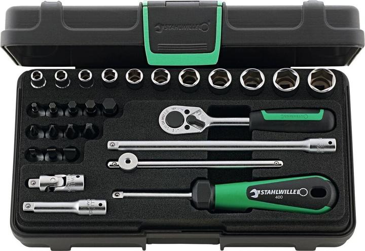 Produktbild Stahlwille Sechskant-Steckschlüsselsatz (14 mm, 6 mm, 8 mm, 13 mm, 10  mm, 5 mm, 7 mm, 12 mm, 9 mm, 11 mm)
