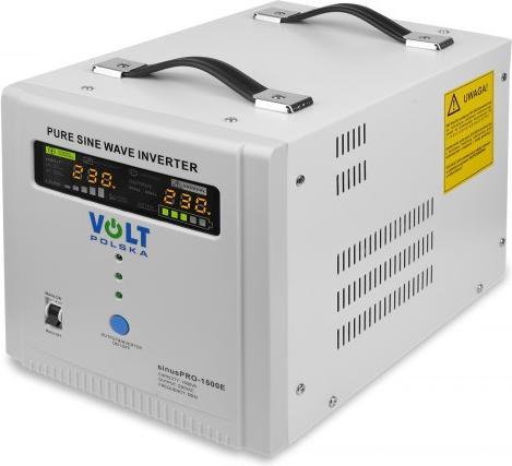 Produktbild Volt Polska SINUS PRO UPS 1500E 12V 20A (1.50 VA, 1050 W, Line-Interaktiv USV)