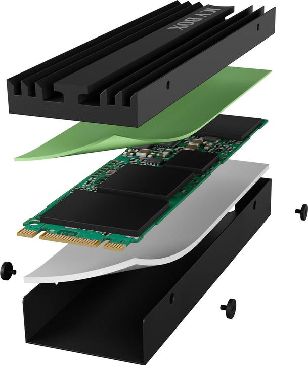 Productafbeelding Icy Box Koellichaam IcyBox M.2 SSD koellichaam voor PlayStation 5