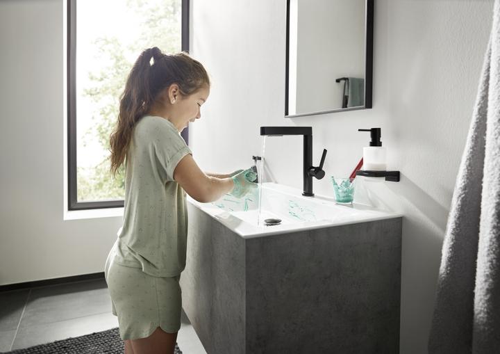 Image du produit hansgrohe Distributeur de lotion AddStoris (noir mat)