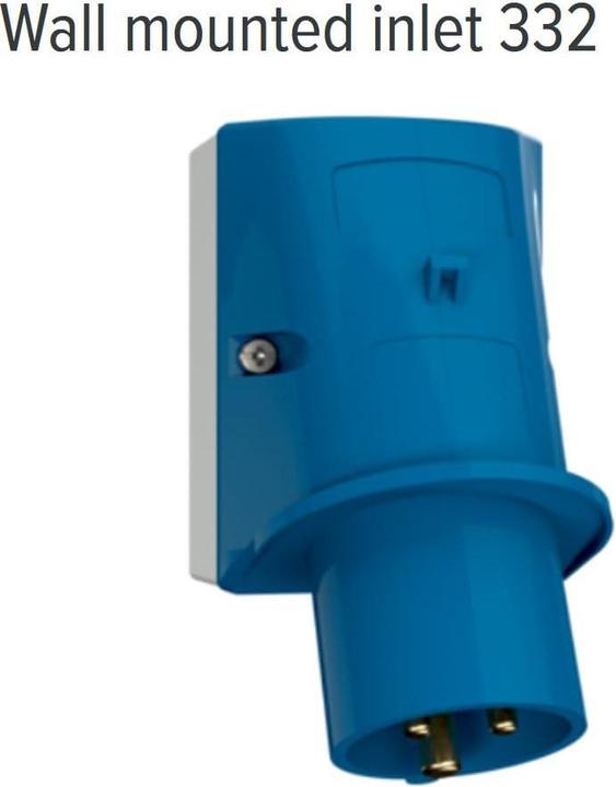 Produktbild Mennekes CEE Wandgerätestecker 16 3 230