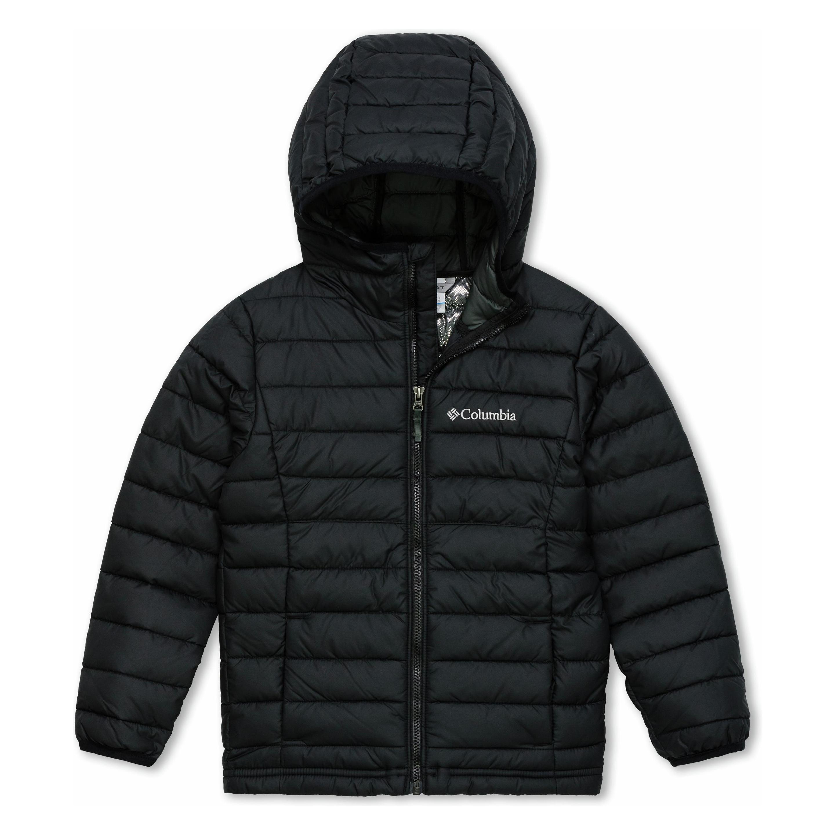 Columbia, Unisex, Outdoorjacken, Powder Lite (116), Schwarz, 116