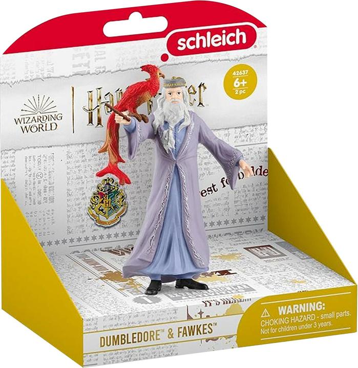 Actual product image Schleich Dumbledore & Fawkes