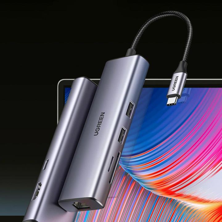 Produktbild Ugreen USB Hub 3.0 (USB-C, 7 Ports)
