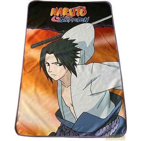 SD Toys, Kinderbettwäsche, Naruto Shippuden couverture polaire Sasuke 100 x 150 cm