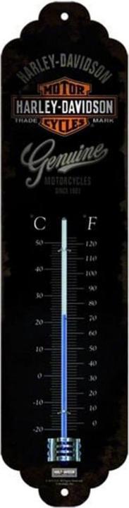 Image du produit Nostalgic-Art Merchandising Thermomètre Harley Davidson 6.5 x 28 cm