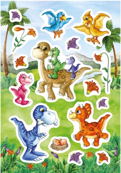 Image du produit Magni Stickers MAGIC Enfants dinosaures